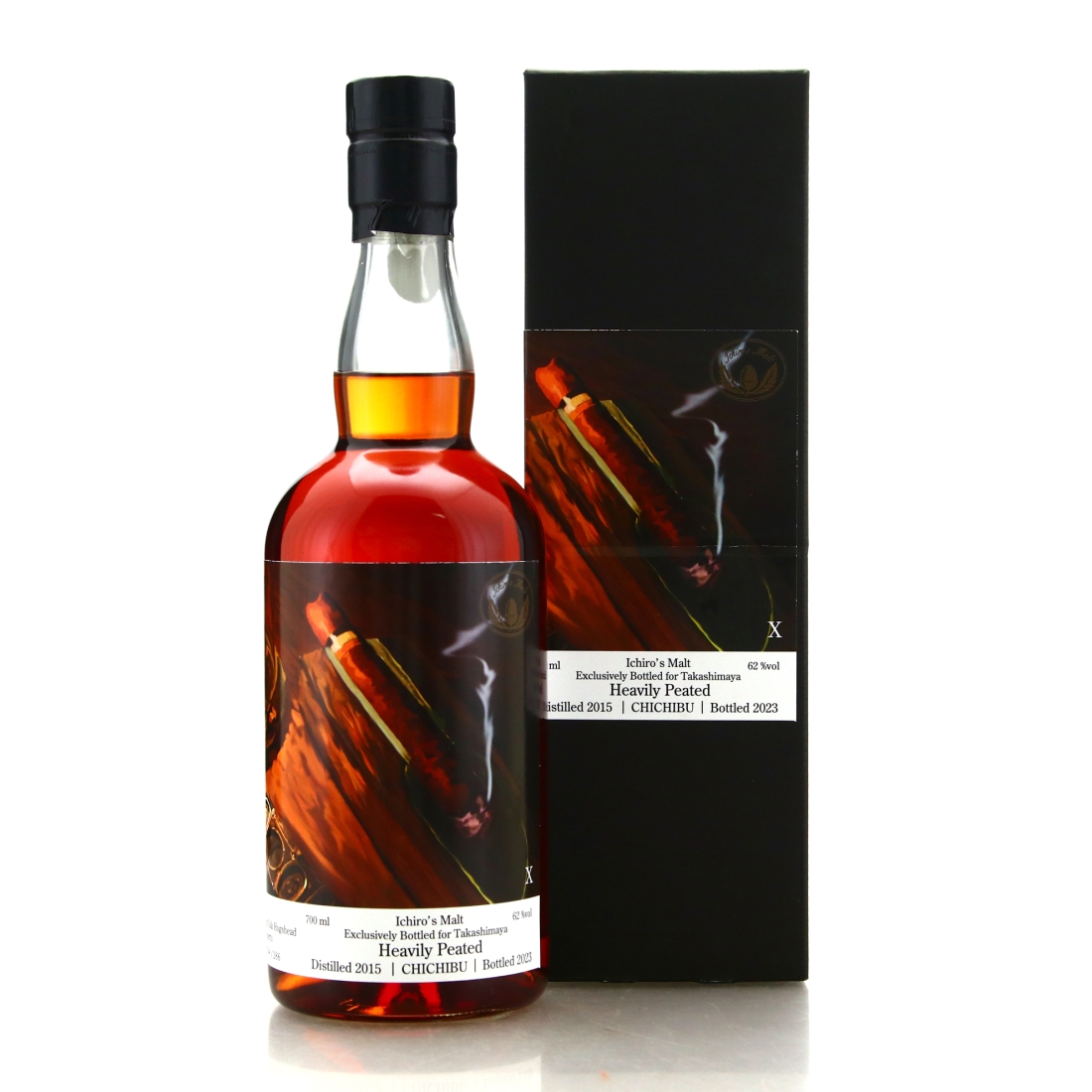 Chichibu 2015 Heavily Peated Single Cask #4735 / Takashimaya