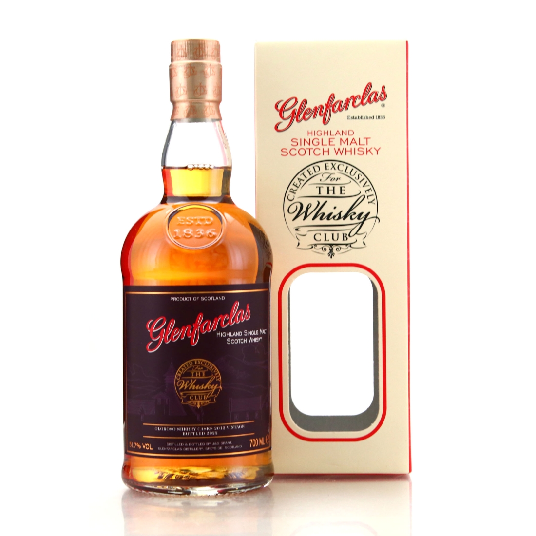 Glenfarclas 2012 Oloroso Sherry Casks Vintage / TWC Australia