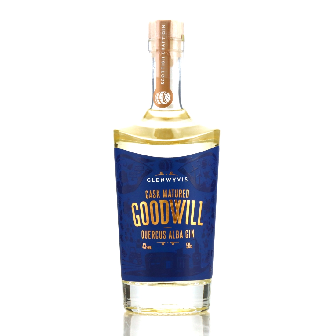 Glen Wyvis Goodwill Quercus Alba Gin 50cl