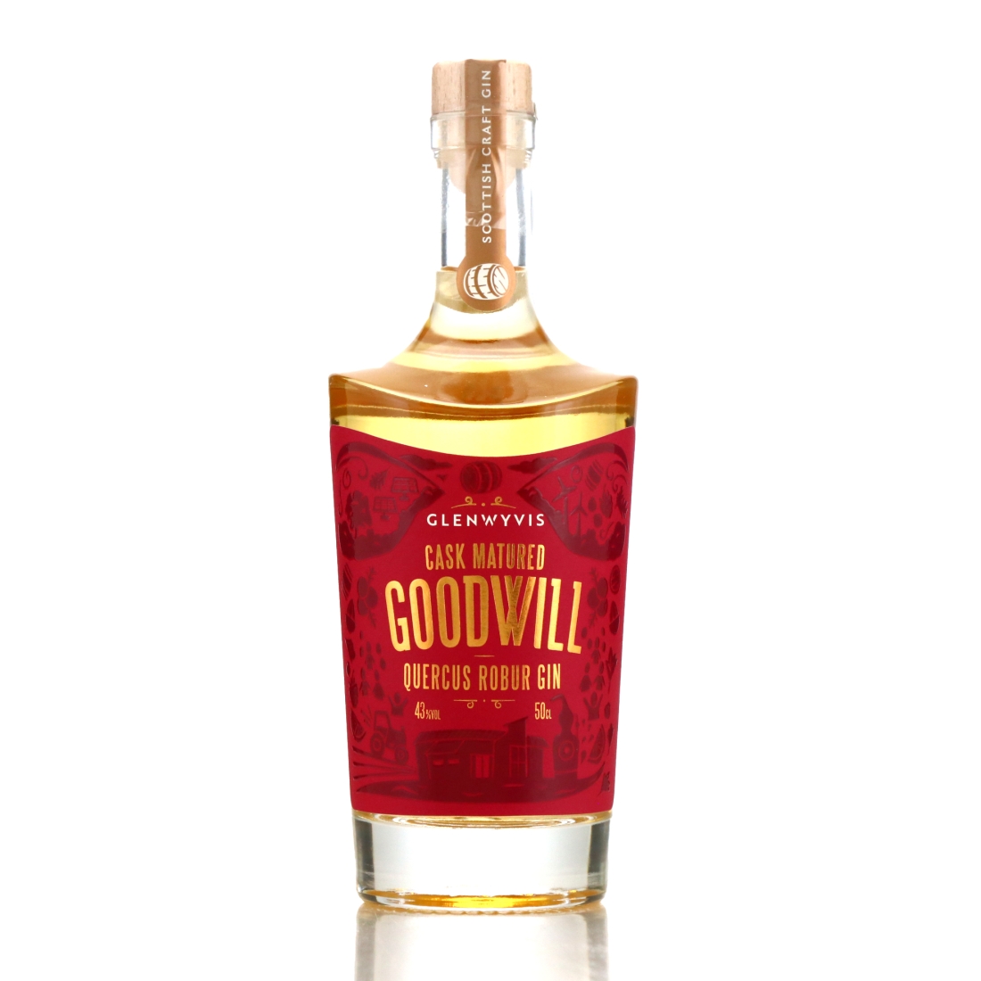 Glen Wyvis Goodwill Quercus Robur Gin 50cl