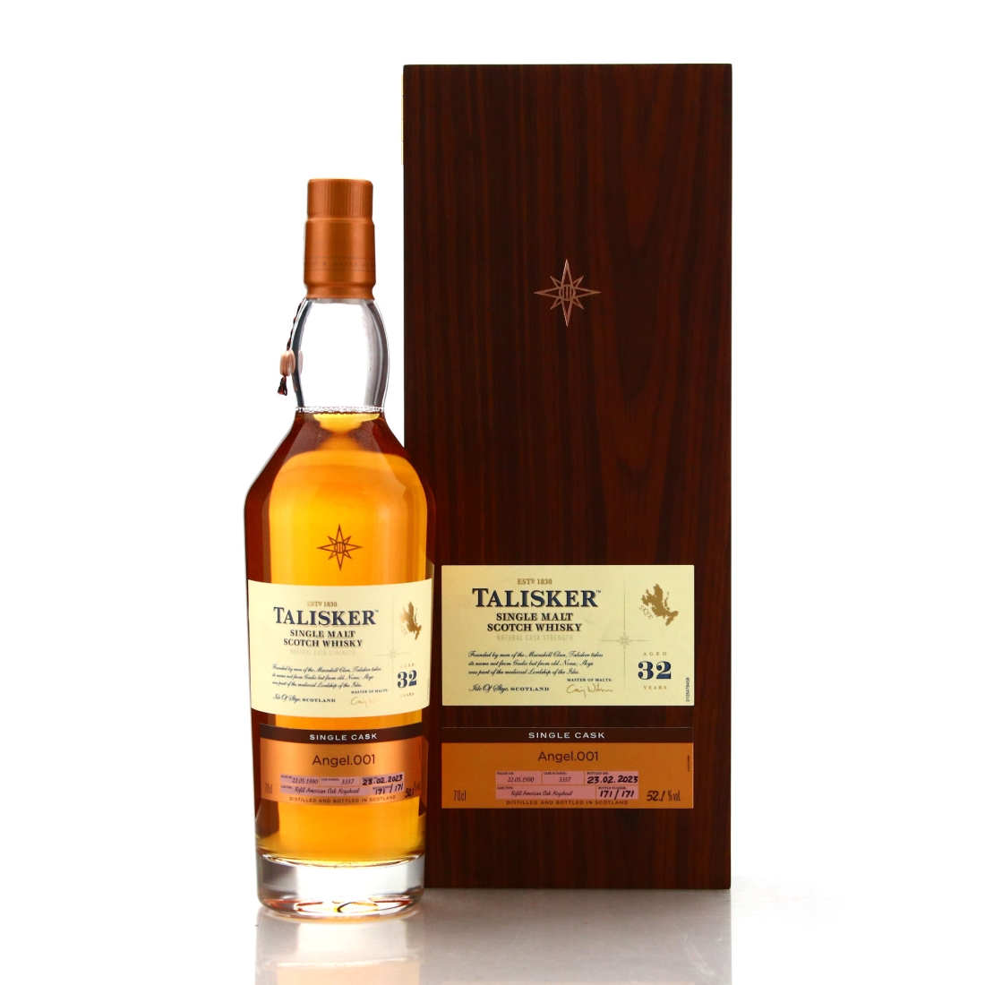 Talisker 1990 Casks of Distinction 32 Year Old #3357 / Angel.001
