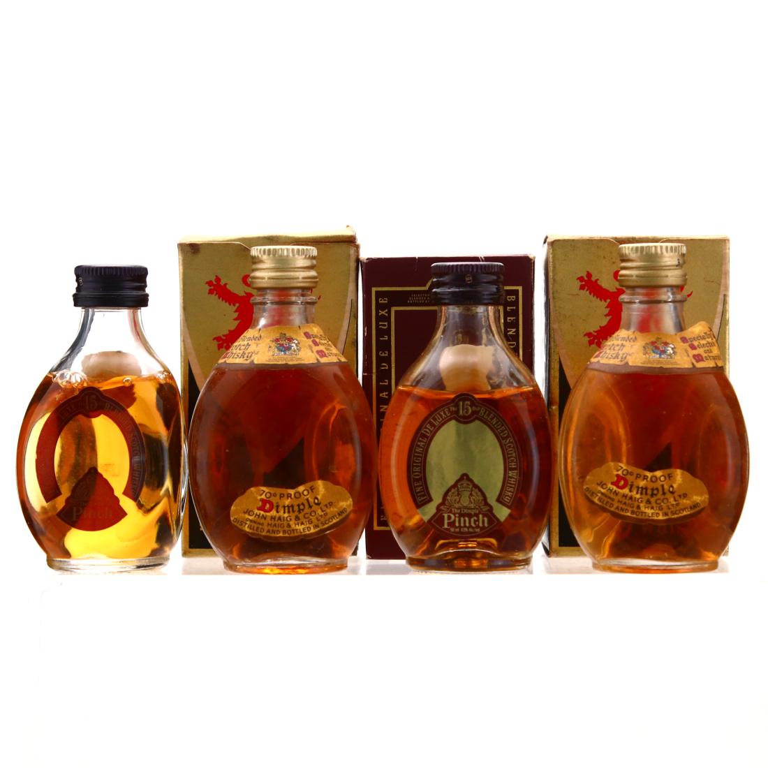 Haig's Dimple Miniature x 4 Whisky | Whisky Auctioneer