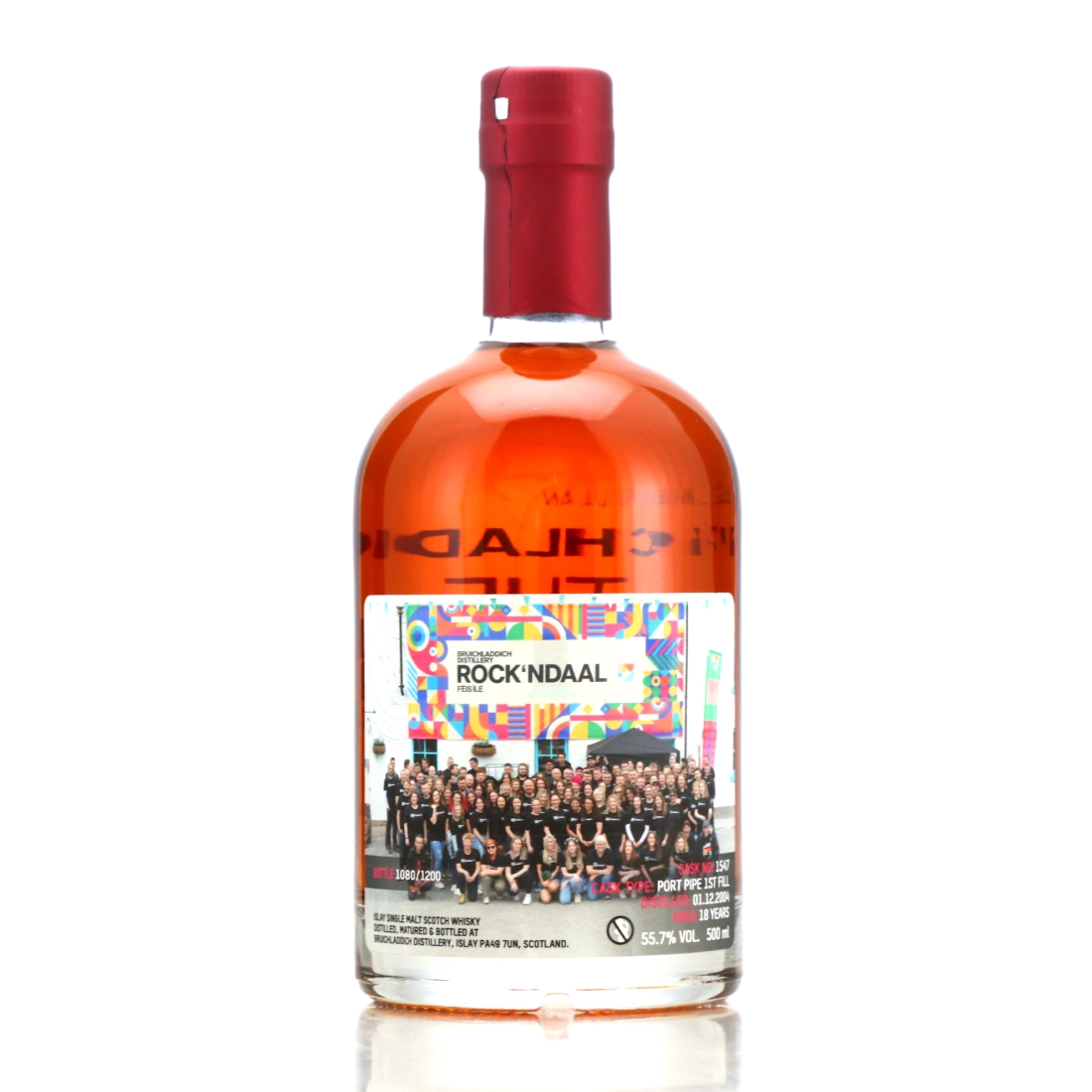 Bruichladdich Rock'ndaal Single Port Cask #1547 50cl / Feis Ile 2023