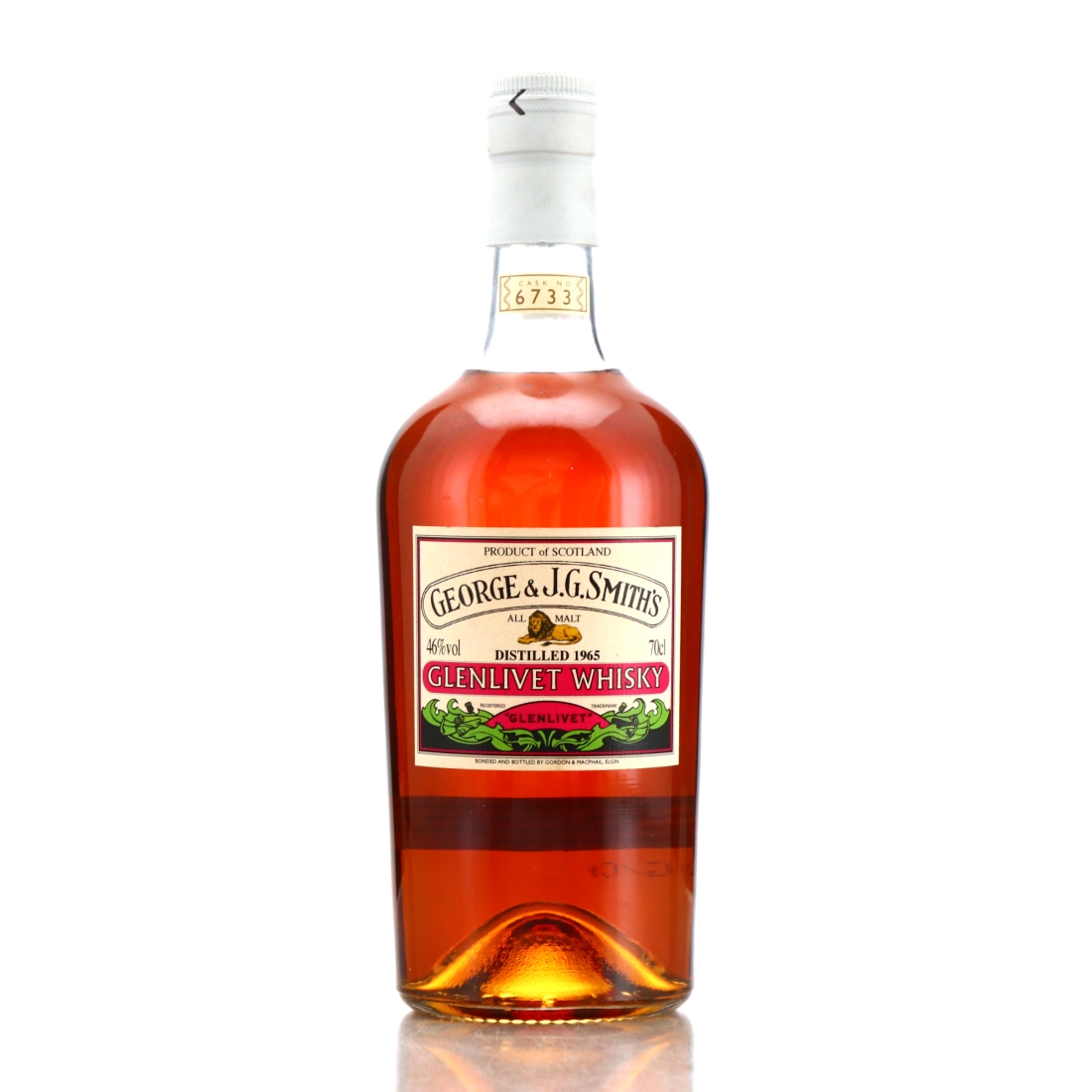 Glenlivet 1965 Gordon and MacPhail Cask #6733 / LMDW