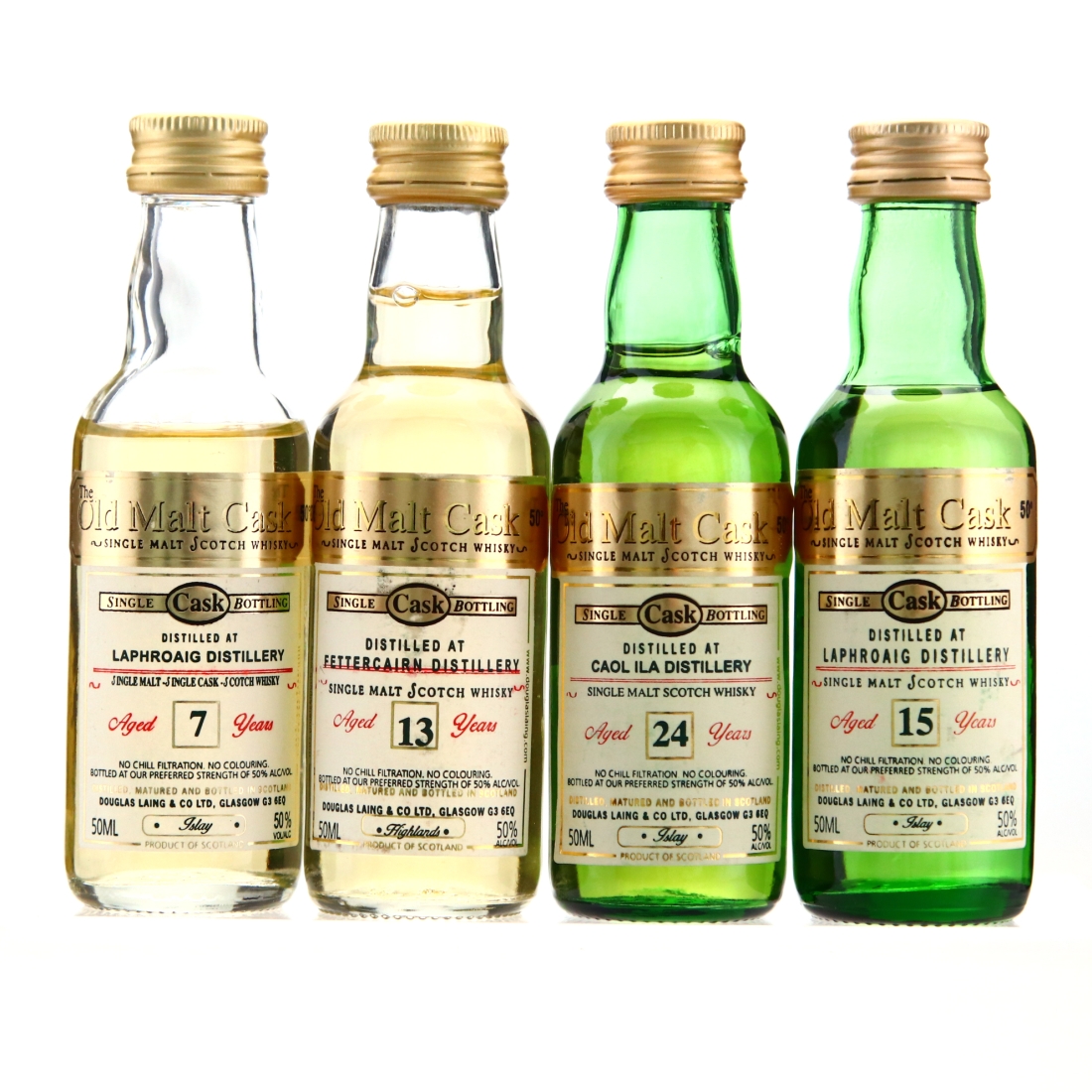 Douglas Laing Miniature x 4