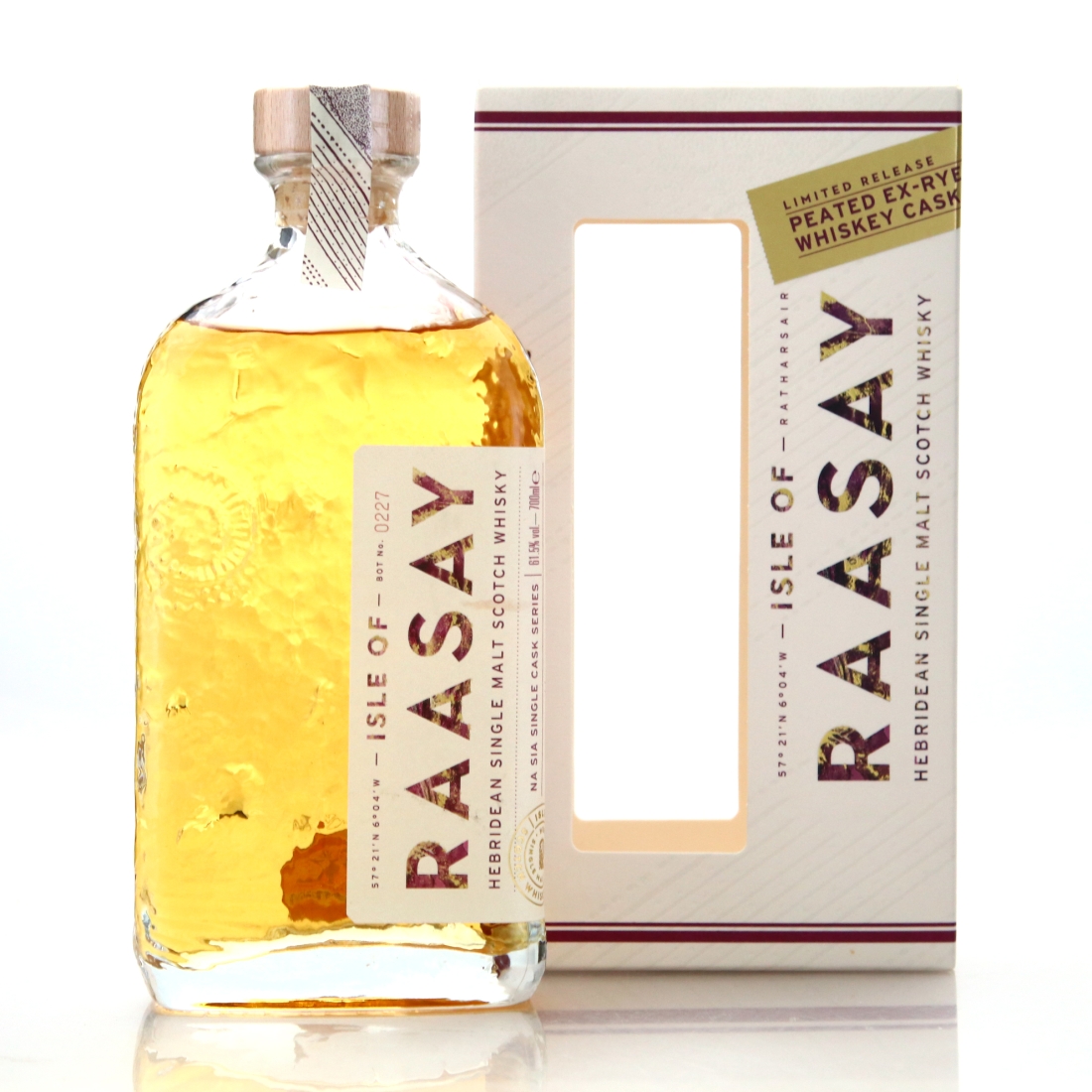 Raasay 2017 Peated Single Rye Cask #96