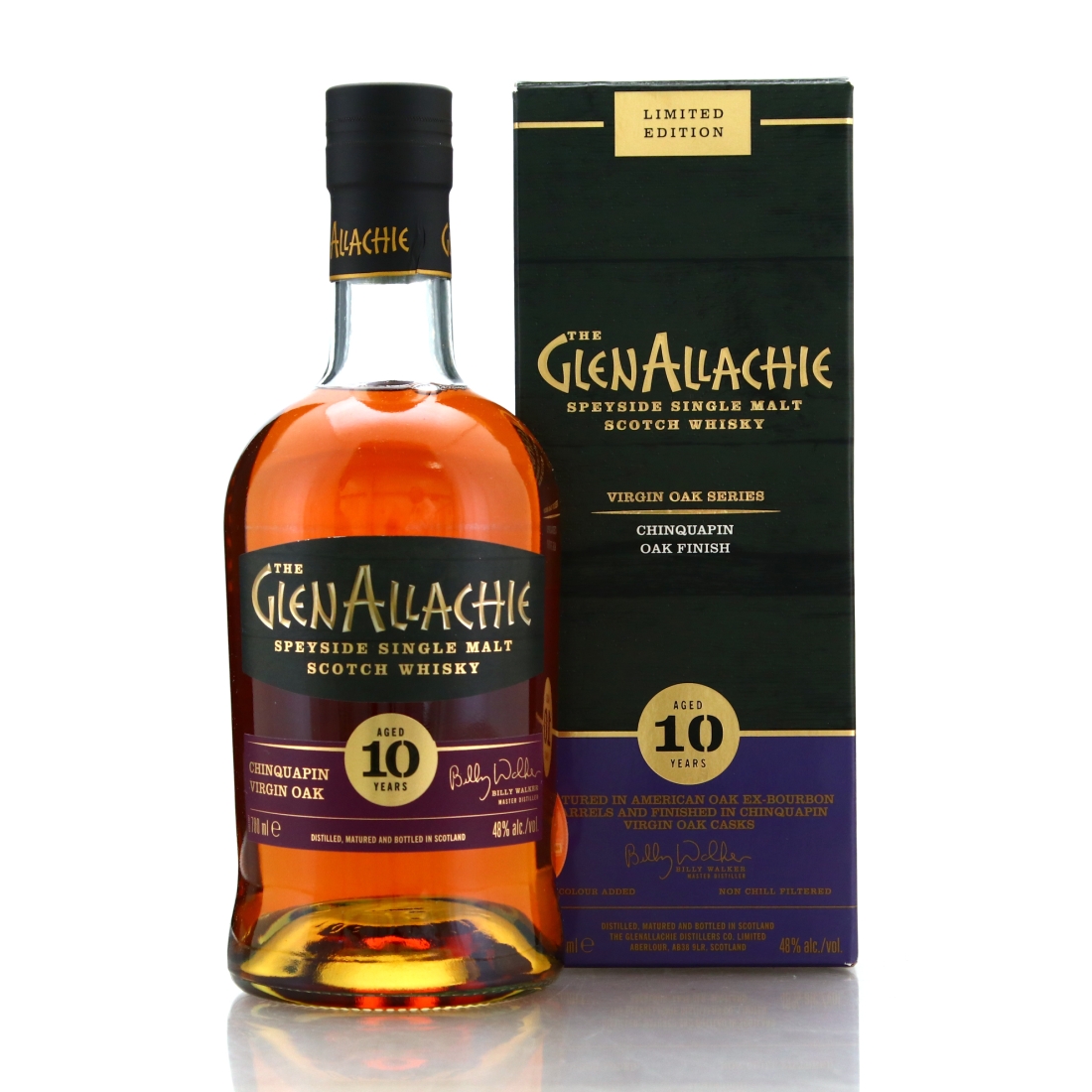 Glenallachie Chinquapin Virgin Oak Finish 10 Year Old