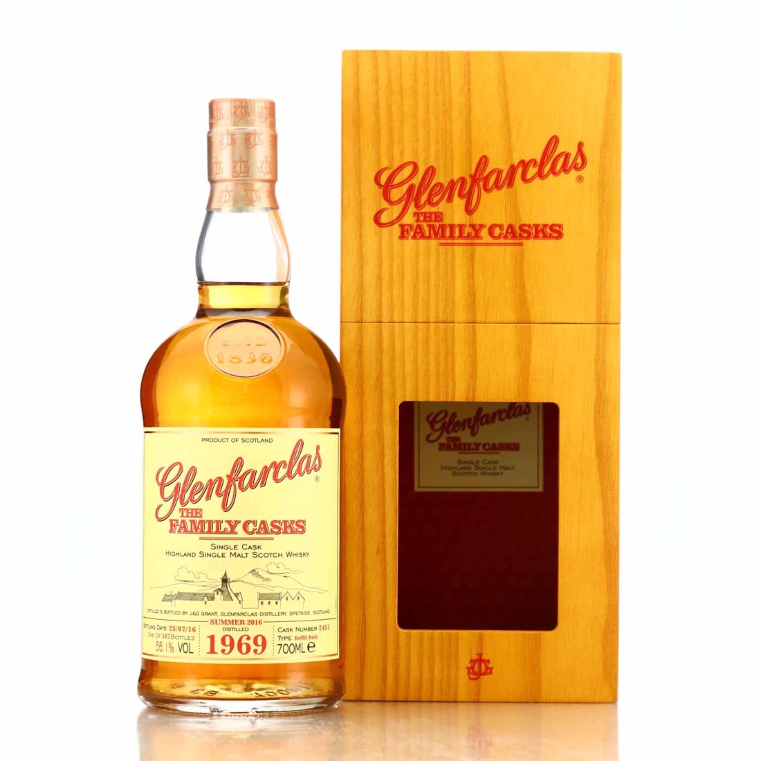 Glenfarclas 1969 Family Cask #2451 / Summer 2016
