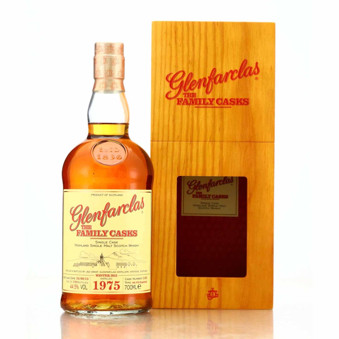 Glenfarclas 1975 Family Cask #1185 / Winter 2015