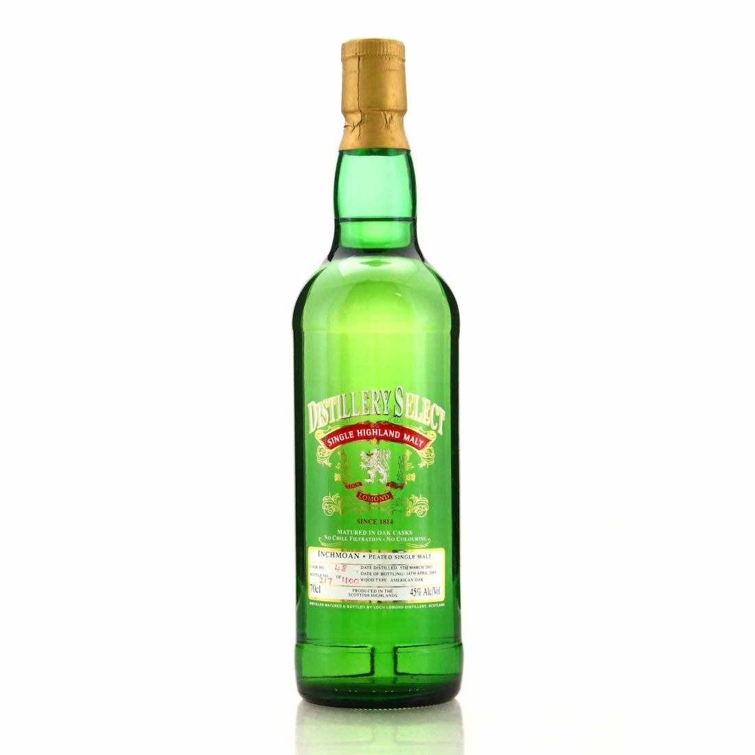 Inchmoan 2001 Distillery Select Single Cask #48