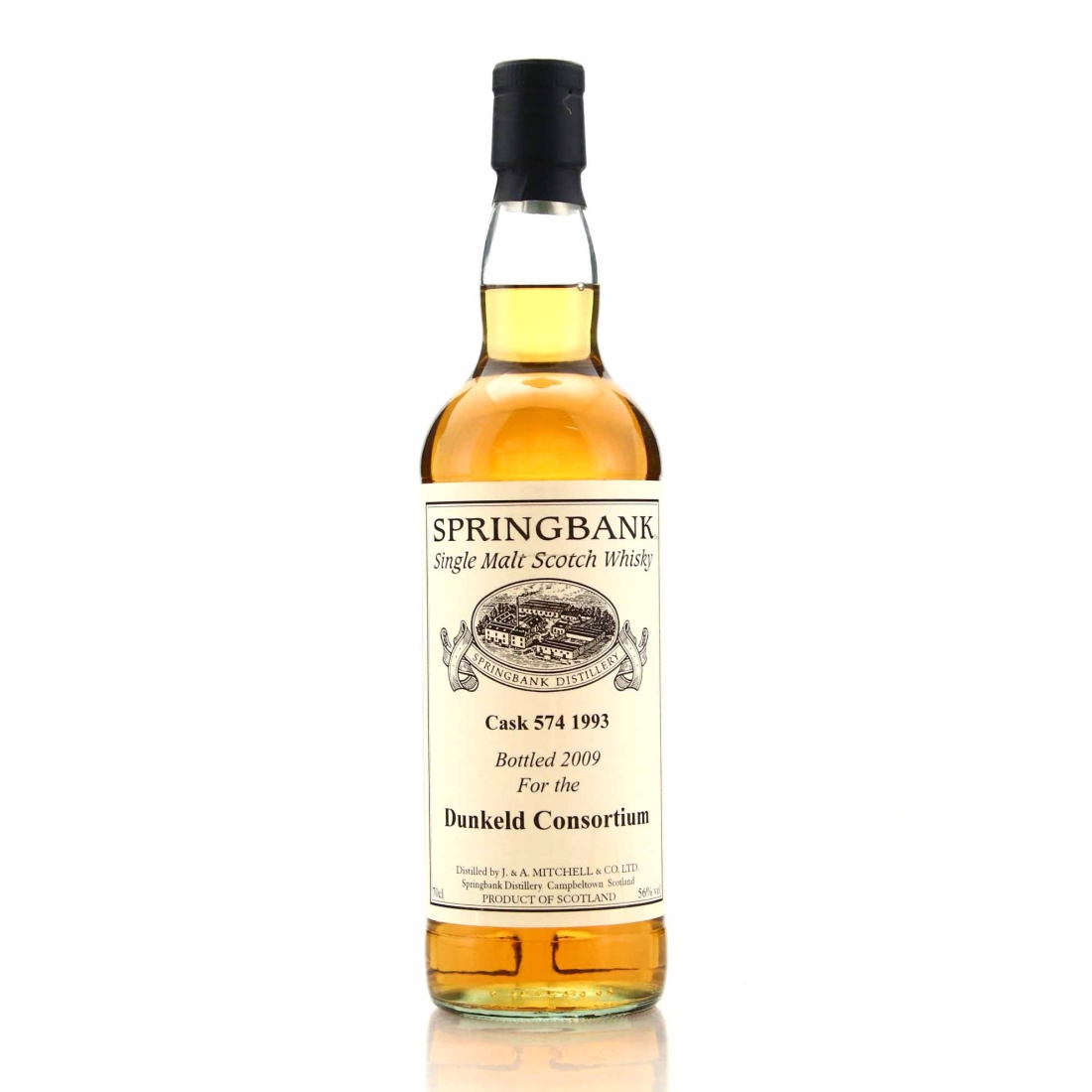 Springbank 1993 Private Cask #574 / Dunkeld Consortium