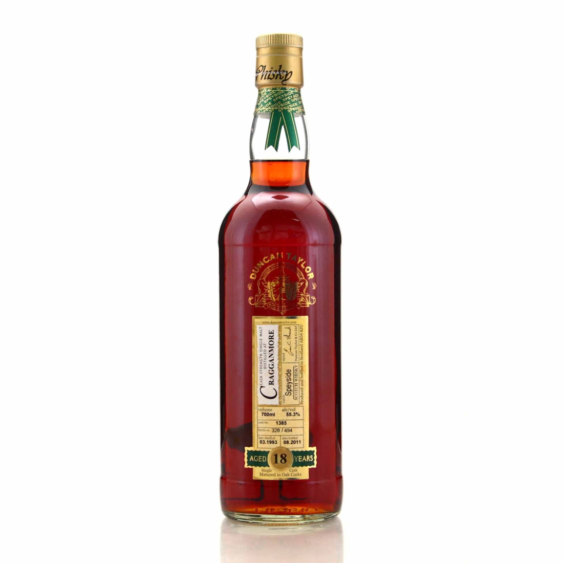 Cragganmore 1993 Duncan Taylor 18 Year Old