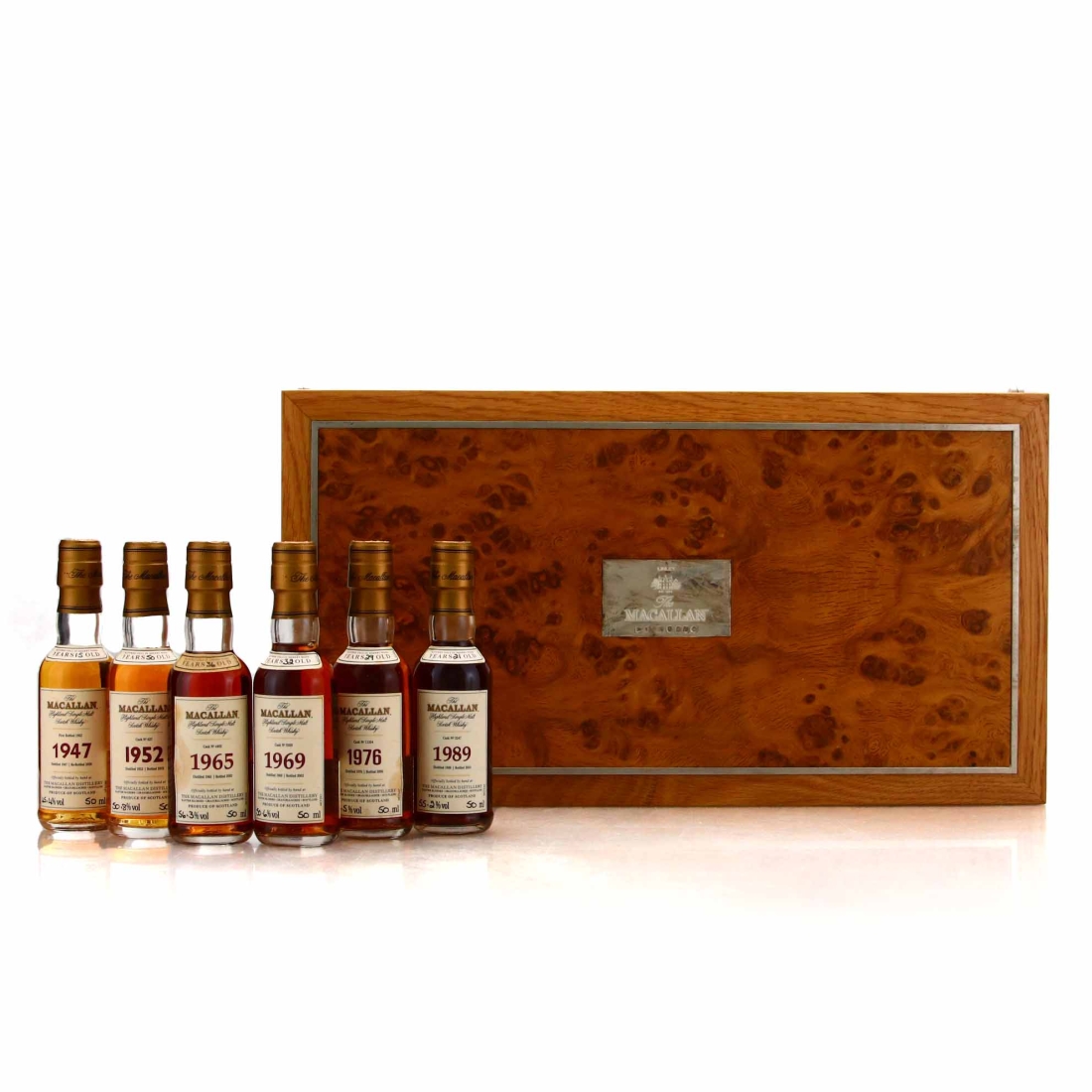 Macallan Fine and Rare Linley Collection 6 x 5cl