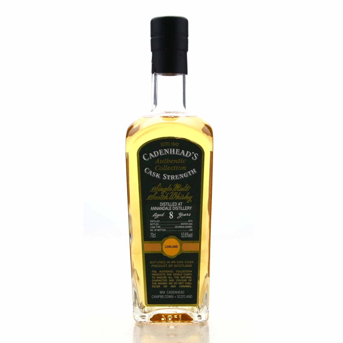Annandale 2015 Cadenhead's 8 Year Old