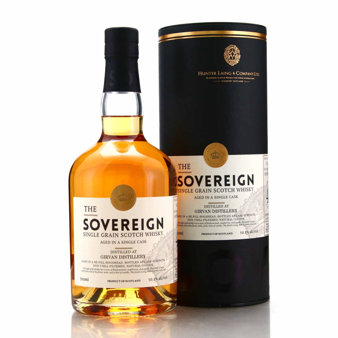 Girvan 1979 Hunter Laing 42 Year Old Sovereign