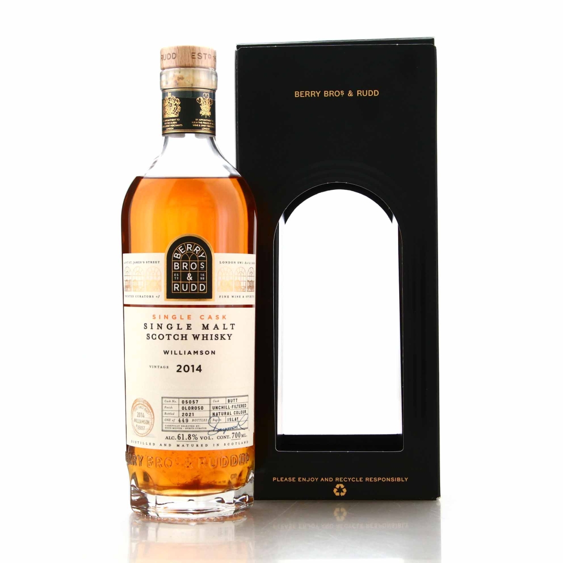 Laphroaig 'Williamson' 2014 Berry Brothers and Rudd