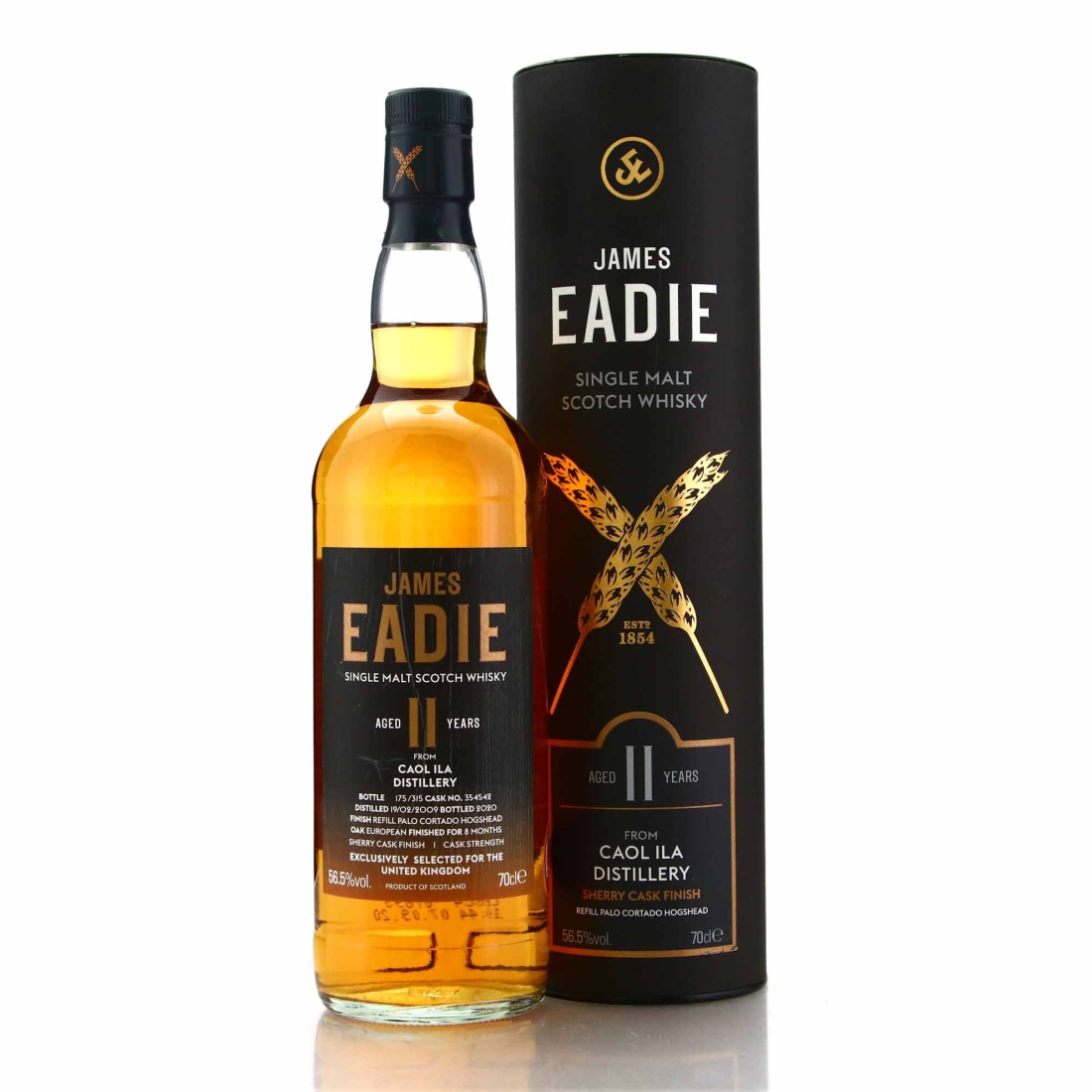 Caol Ila 2009 James Eadie 11 Year Old Sherry Finish #354542