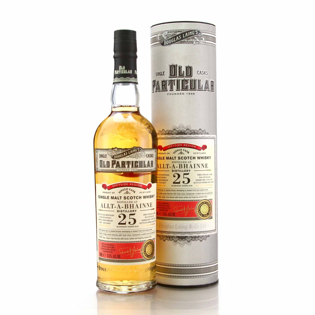 Allt-A-Bhainne 1993 Douglas Laing 25 Year Old