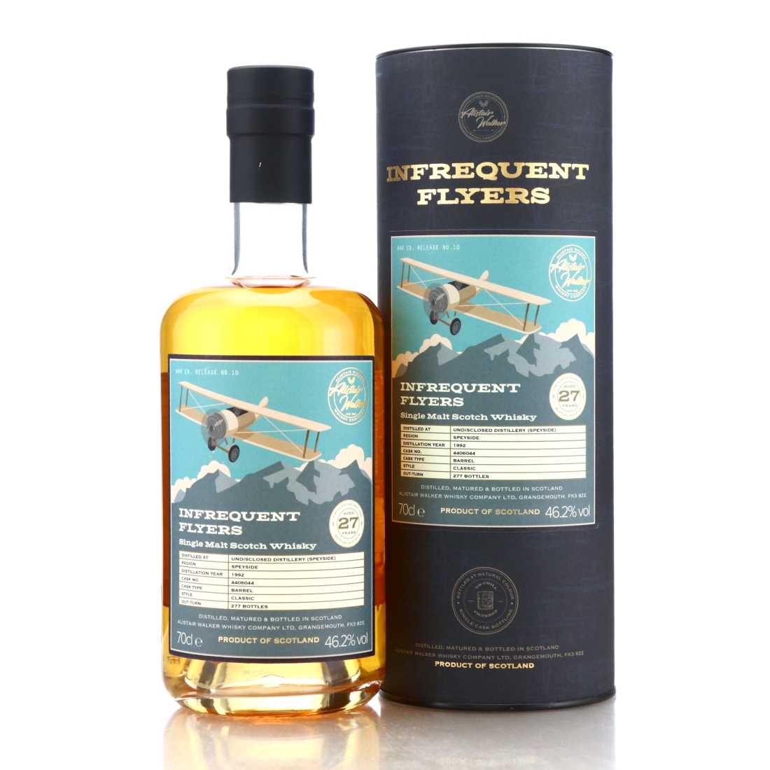 Speyside Single Malt 1992 Infrequent Flyers 27 Year Old