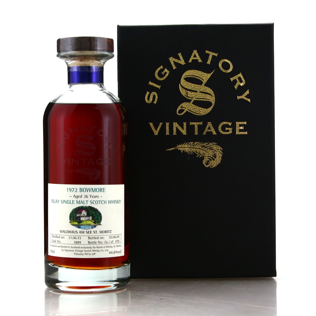 Bowmore 1972 Signatory Vintage 36 Year Old Cask Strength / World of Whisky
