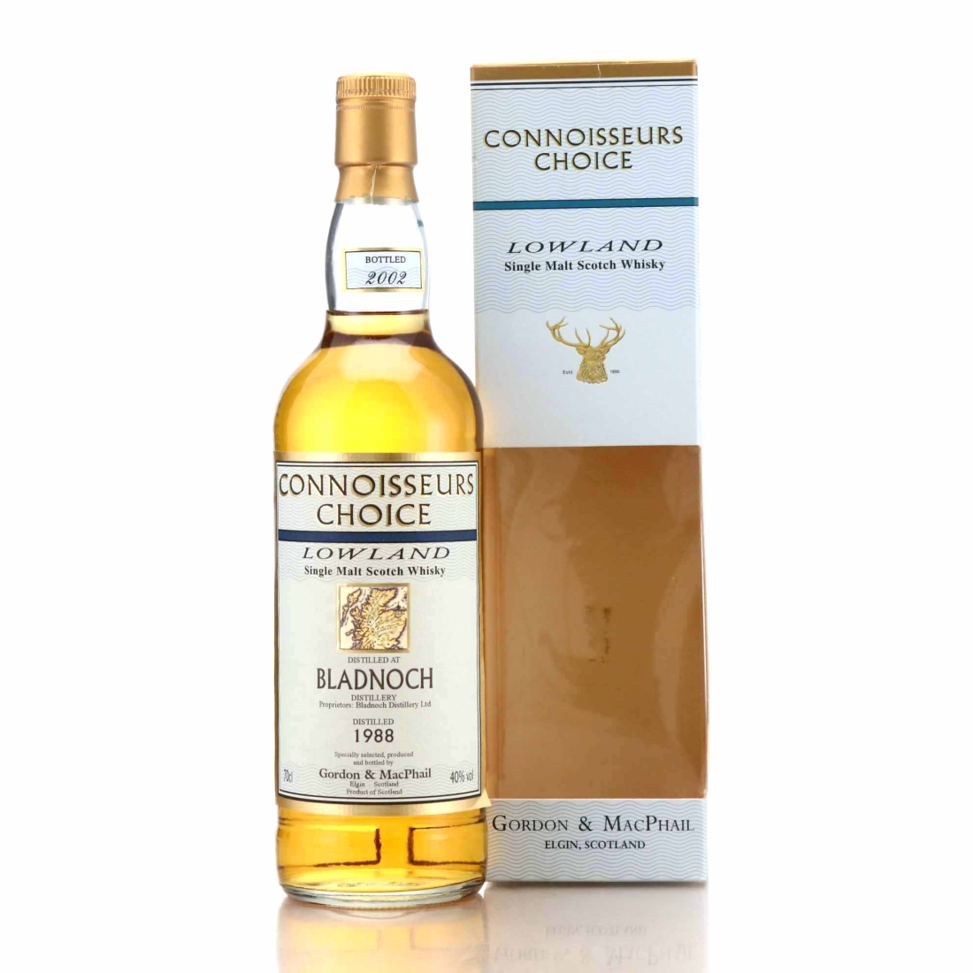 Bladnoch 1988 Gordon and MacPhail bottled 2002