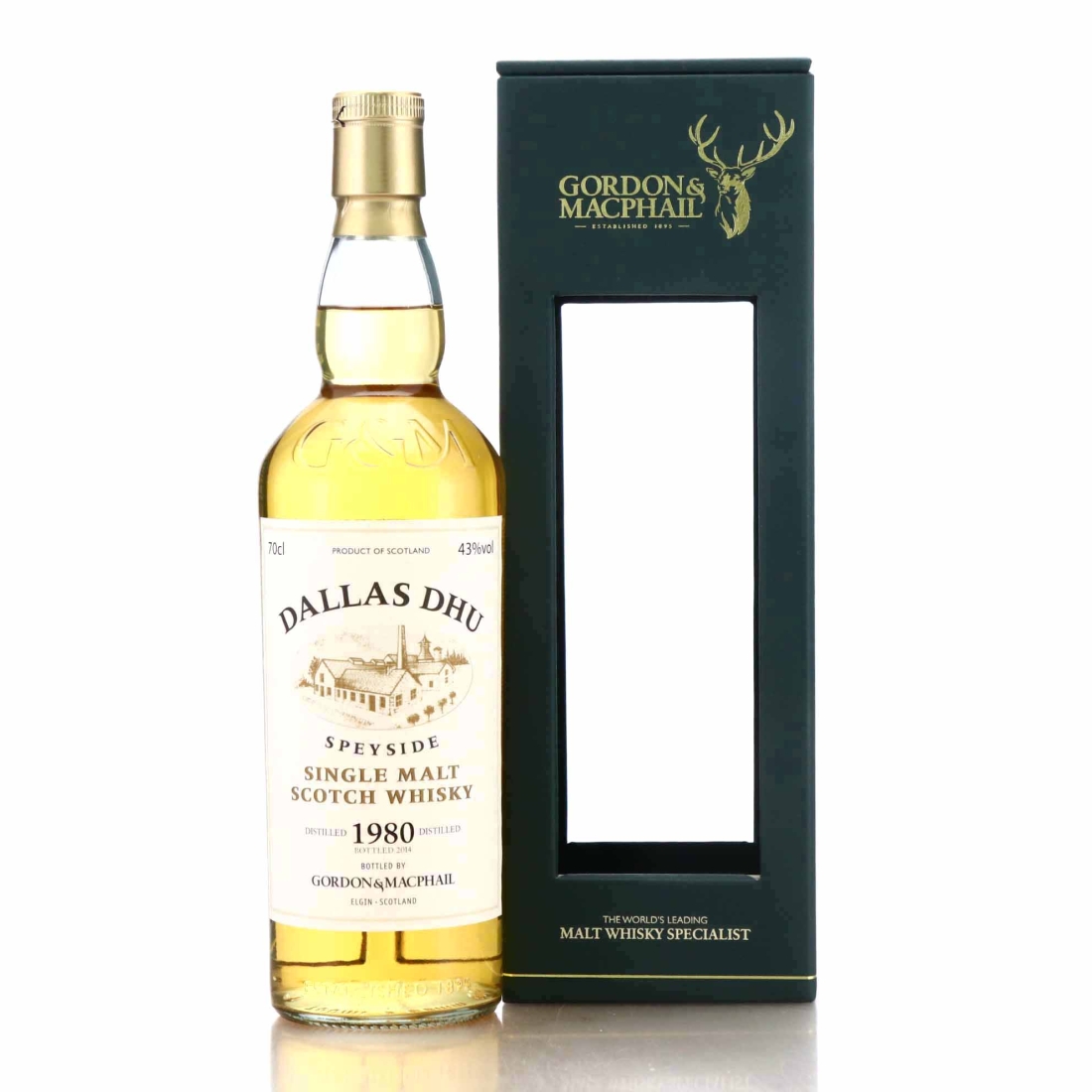 Dallas Dhu 1980 Gordon and MacPhail bottled 2014