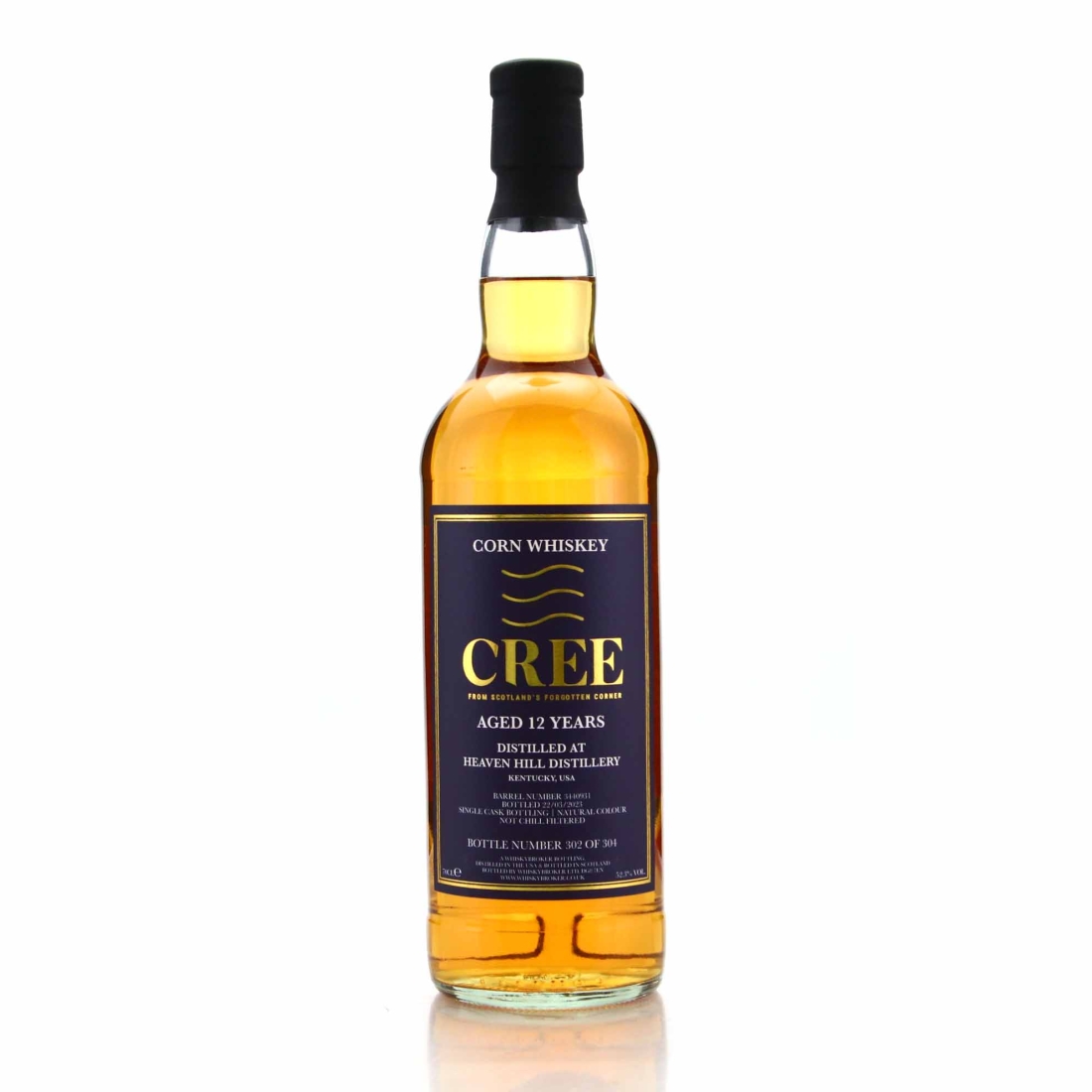 Heaven Hill 12 Year Old Whisky Broker Corn Whiskey 70cl