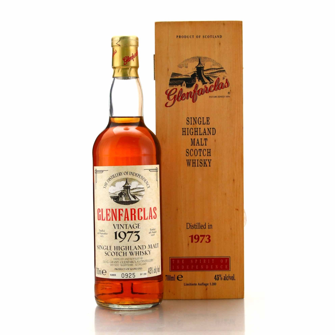 Glenfarclas 1973 The Spirit of Independence 1998