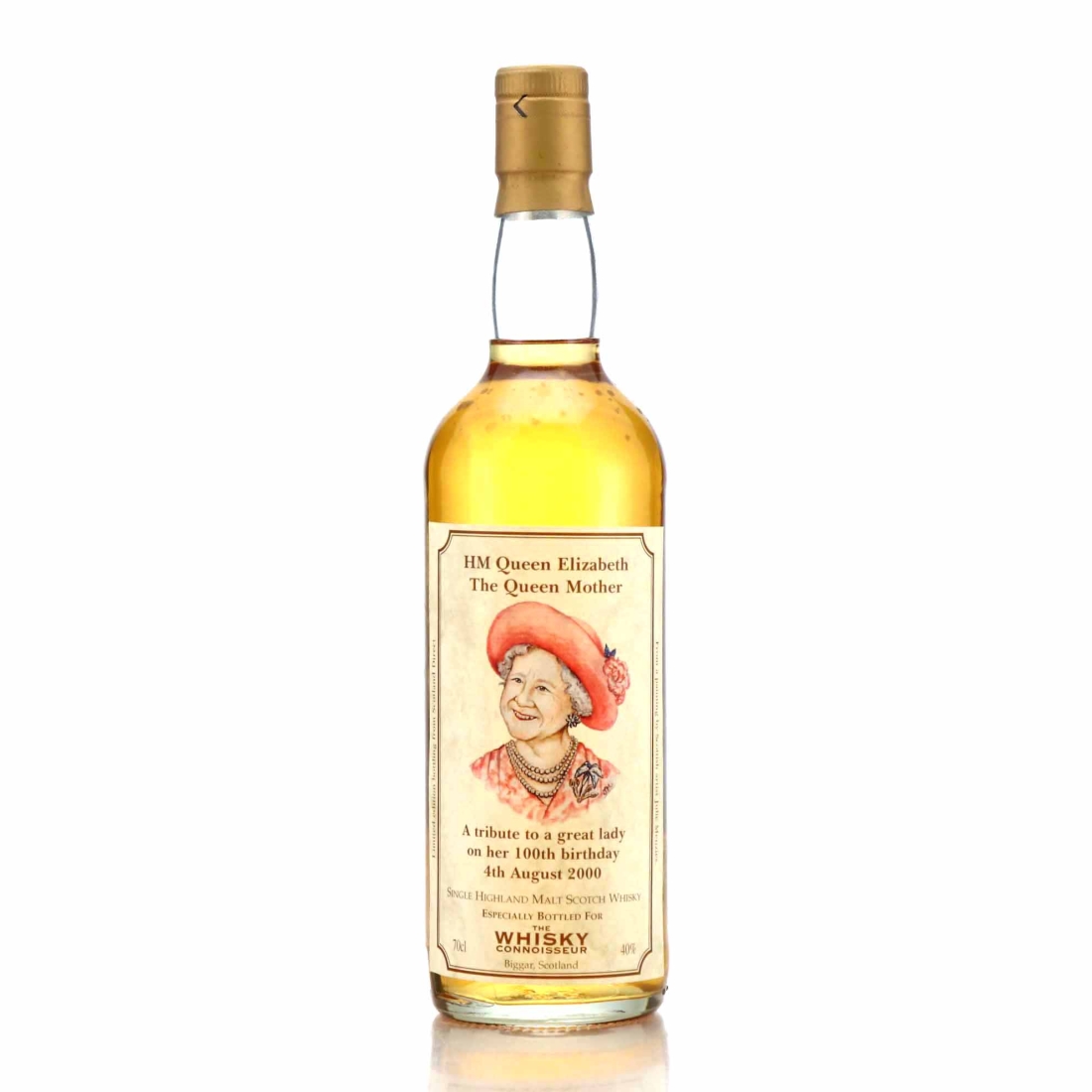 Highland Single Malt Whisky Connoisseur / Queen Mother 100th Birthday