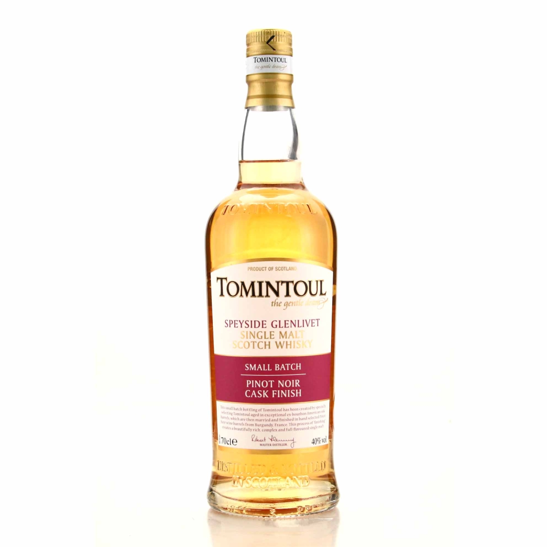 Tomintoul Small Batch Pinot Noir Cask Finish 