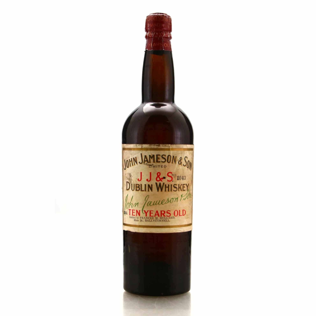 John Jameson & Son 10 Year Old 1930s / Frances M. Holland
