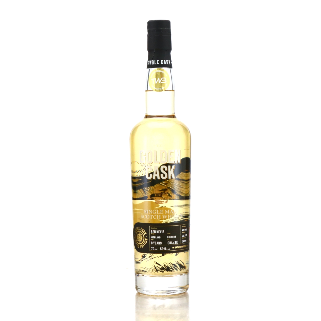 Ben Nevis 2012 The Golden Cask 8 Year Old / TWB