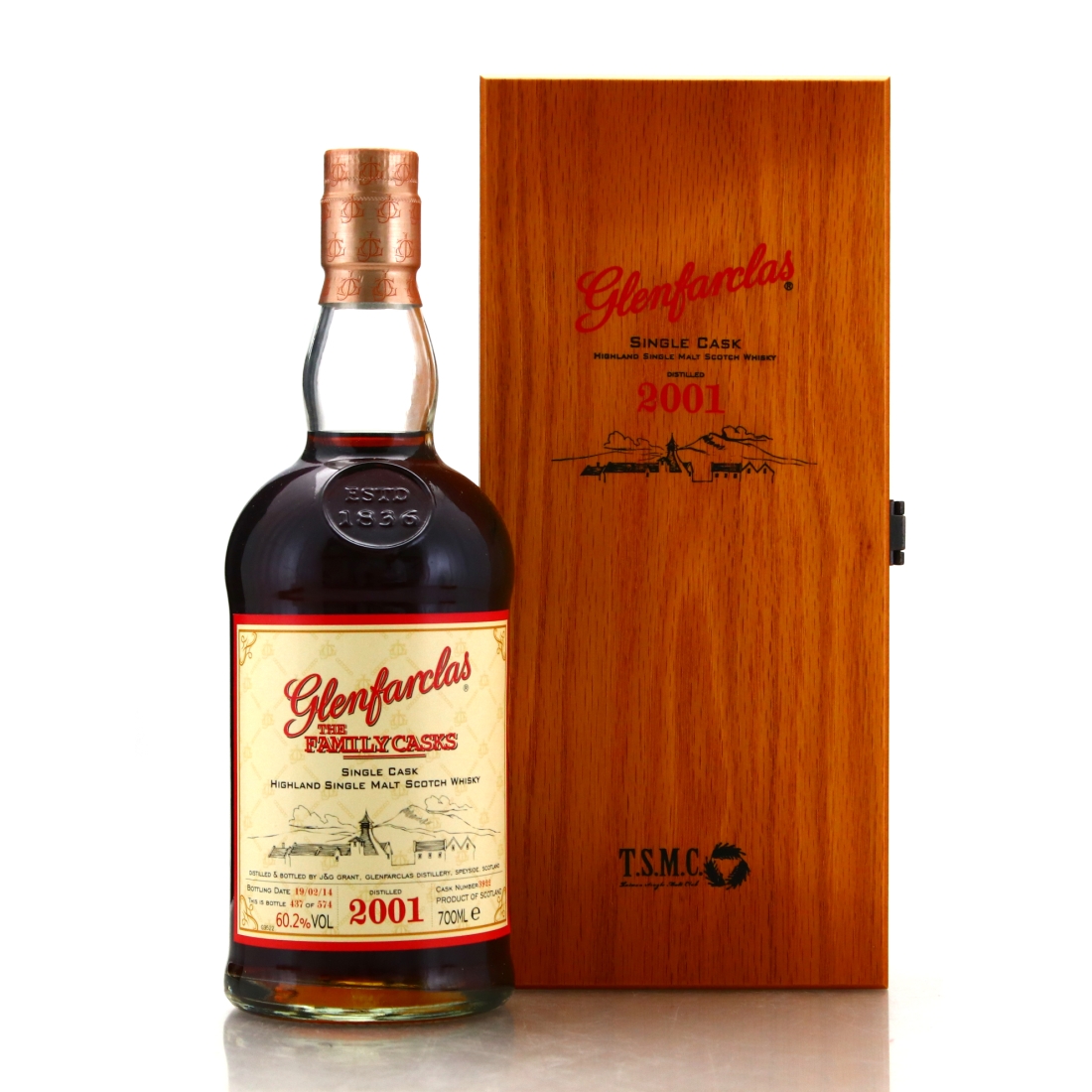 Glenfarclas 2001 Family Cask #3922 / TSMC