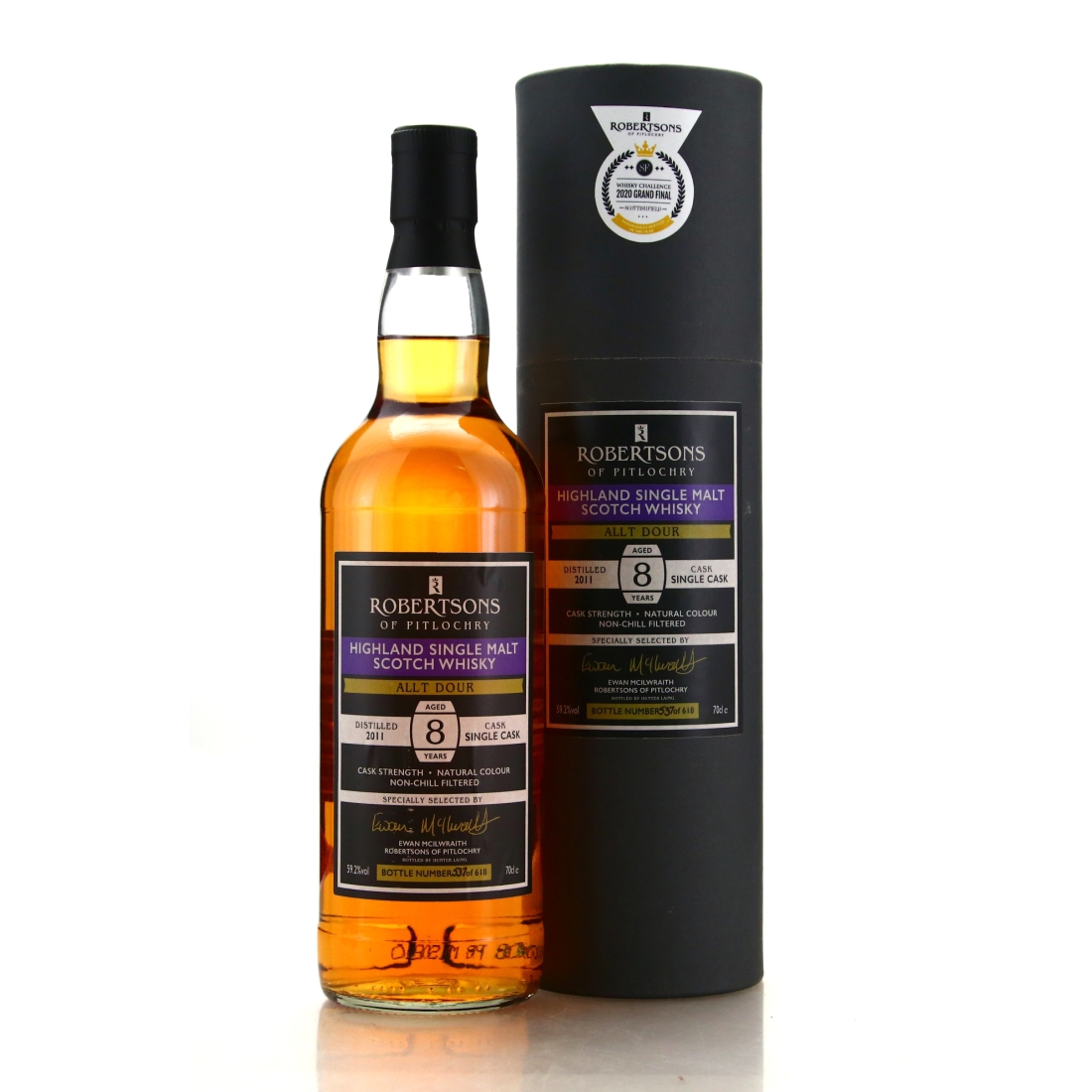 Blair Athol 'Allt Dour' 2011 Robertons 8 Year Oldf