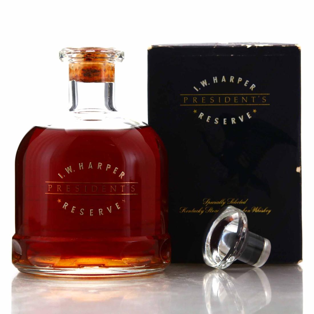 Iw Harper Presidents Reserve Decanter