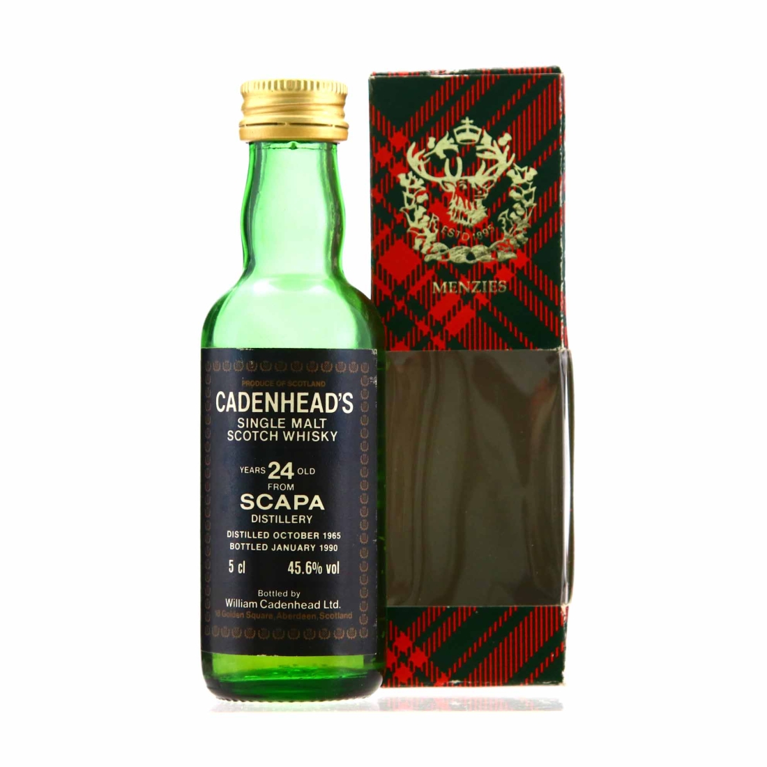 Scapa 1965 Cadenhead's 24 Year Old Miniature