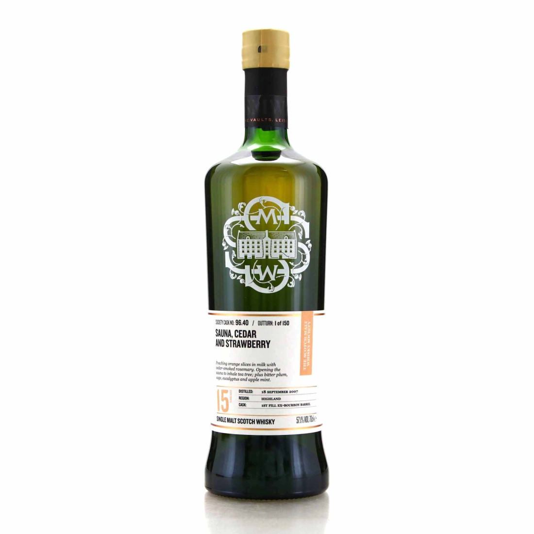 Glendronach 2007 SMWS 15 Year Old 96.40