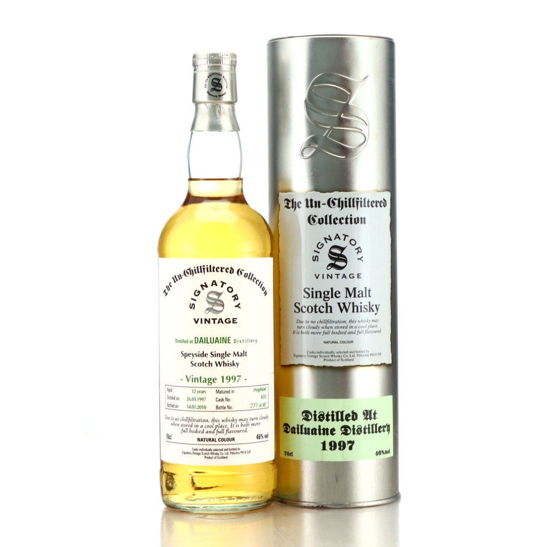 Dailuaine 1997 Signatory Vintage 12 Year Old