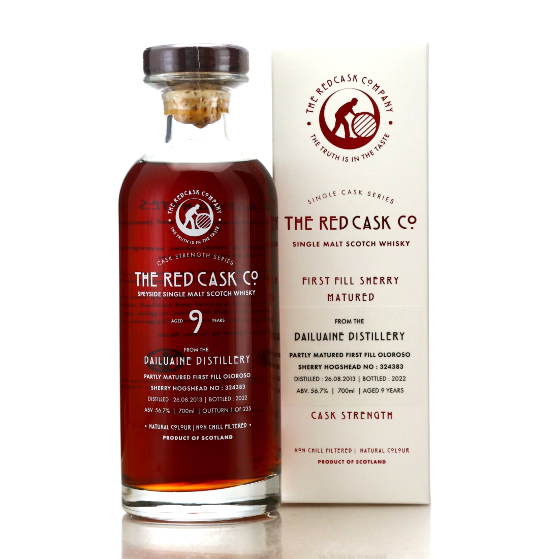 Dailuaine 2013 The Red Cask Co. 9 Year Old