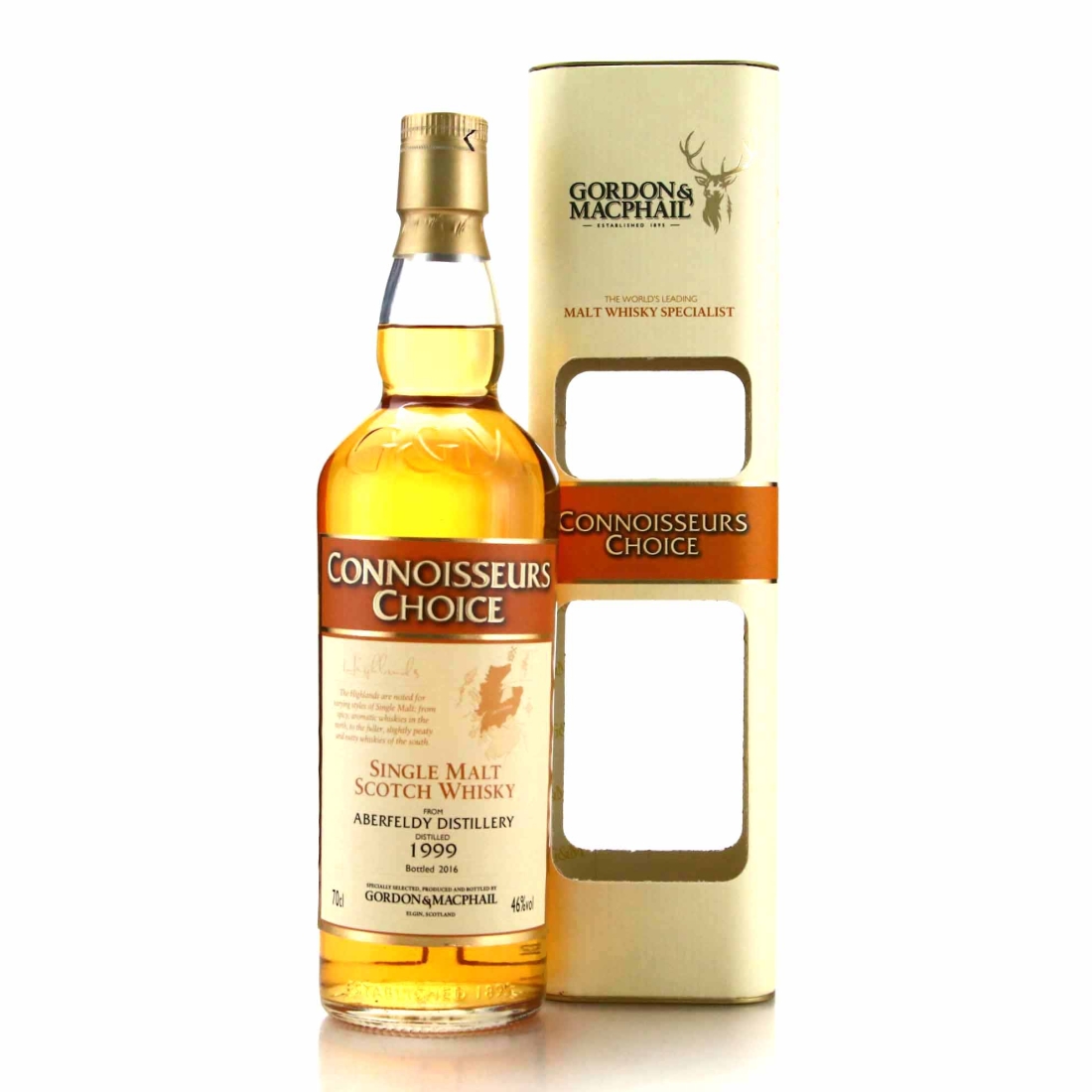Aberfeldy 1999 Gordon and MacPhail bottled 2016