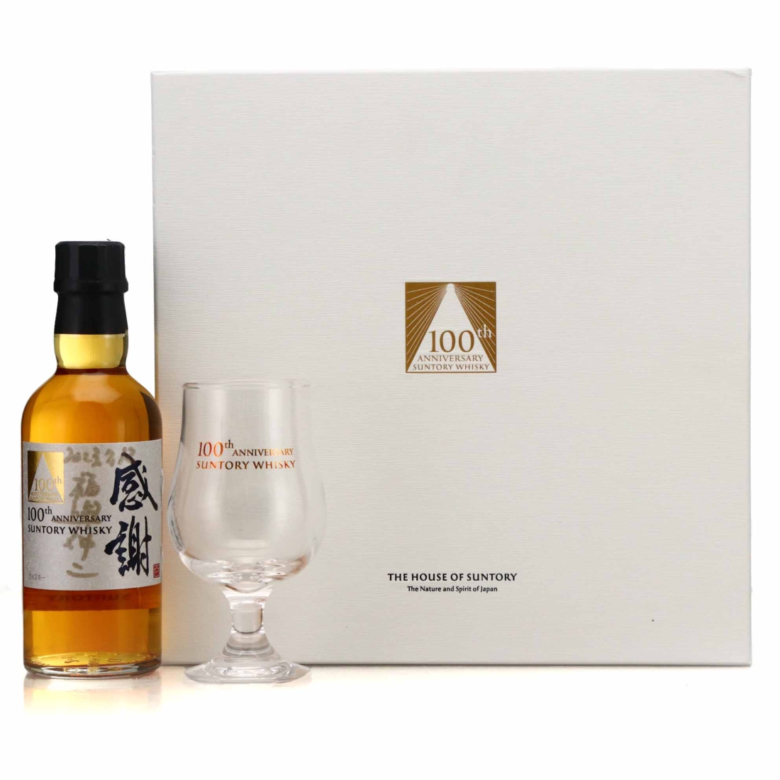 Suntory Whisky 100th Anniversary Gift Pack 18cl / includes Book