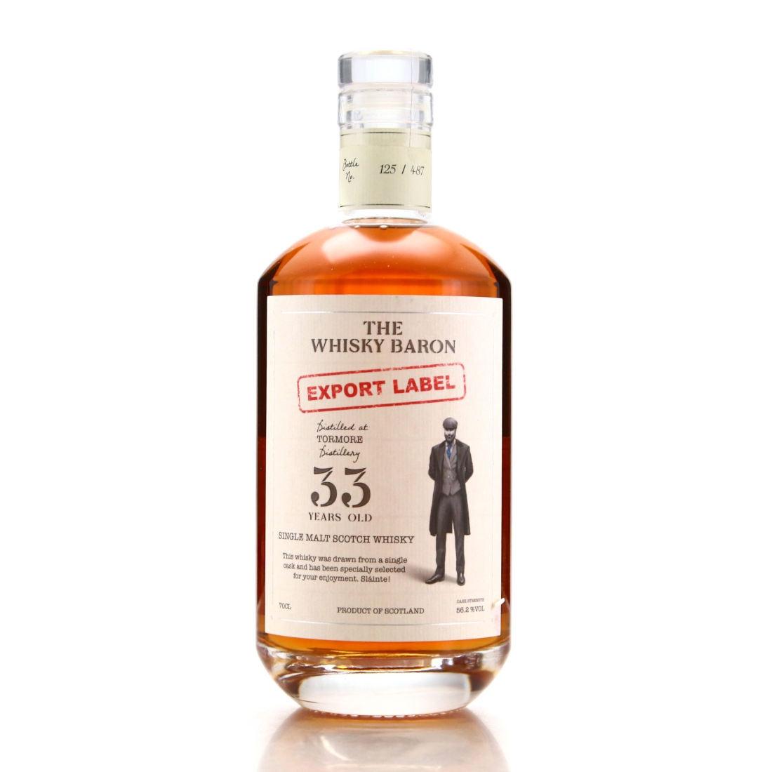 Tormore 1988 Whisky Baron 33 Year Old / Export Label