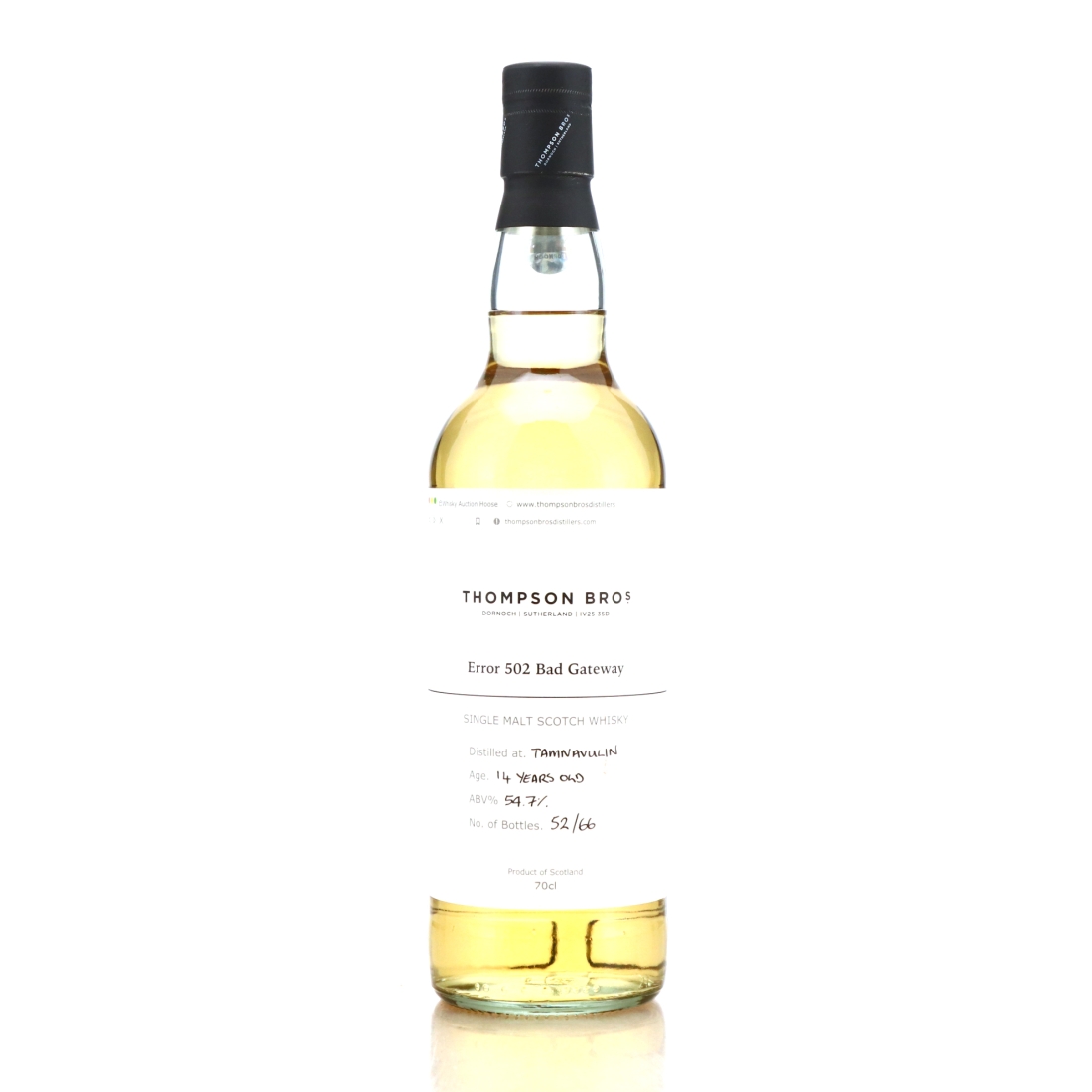 Tamnavulin 2009 Thompson Brothers 14 Year Old