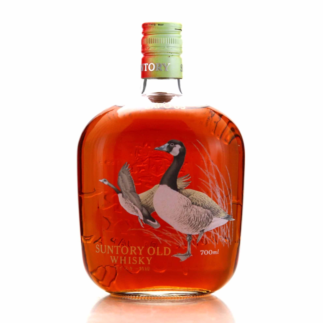 Suntory Old Whisky Bird Bottle Tsukuba Expo '85