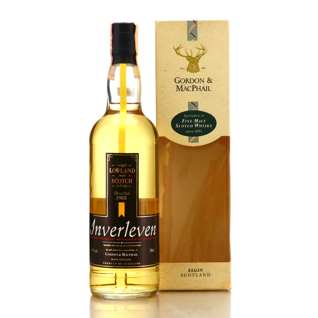 Inverleven 1985 Gordon and MacPhail bottled 1998