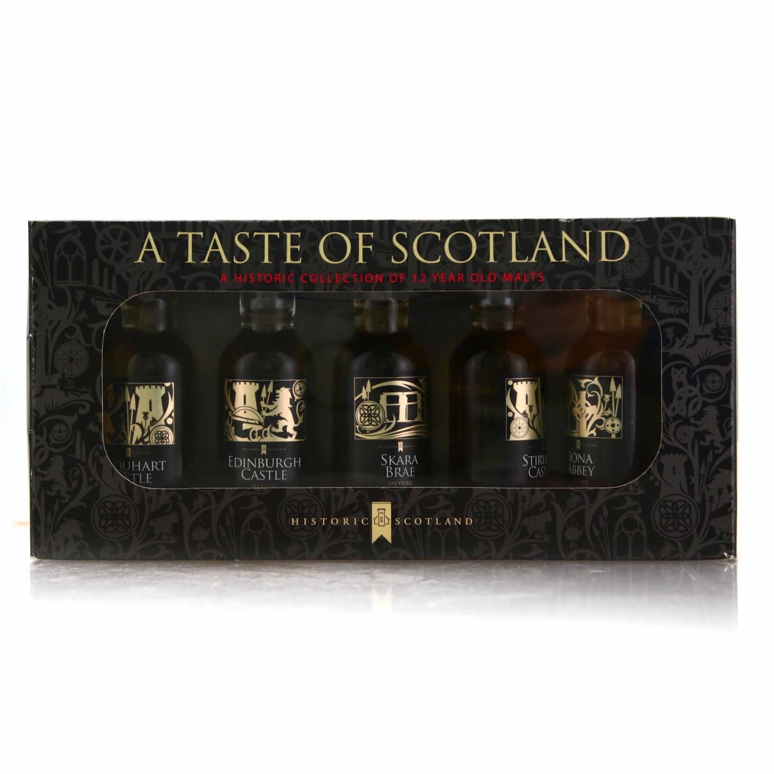 Taste of Scotland 12 Year Old Miniature x 5