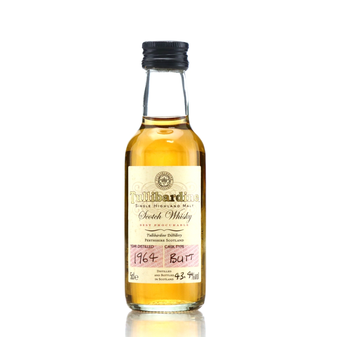 Tullibardine 1964 Vintage Miniature