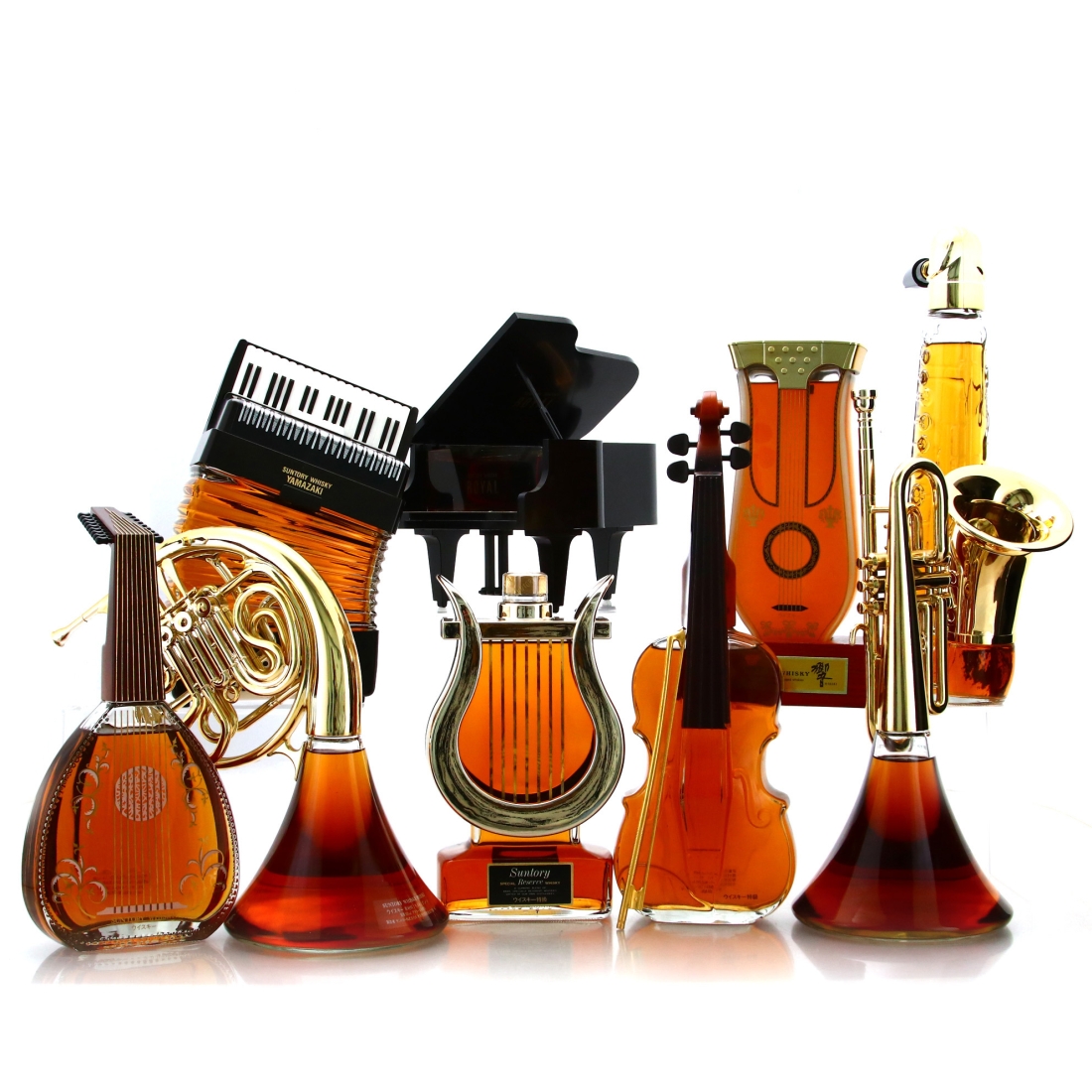 Yamazaki Suntory Musical Instrument Series x 9