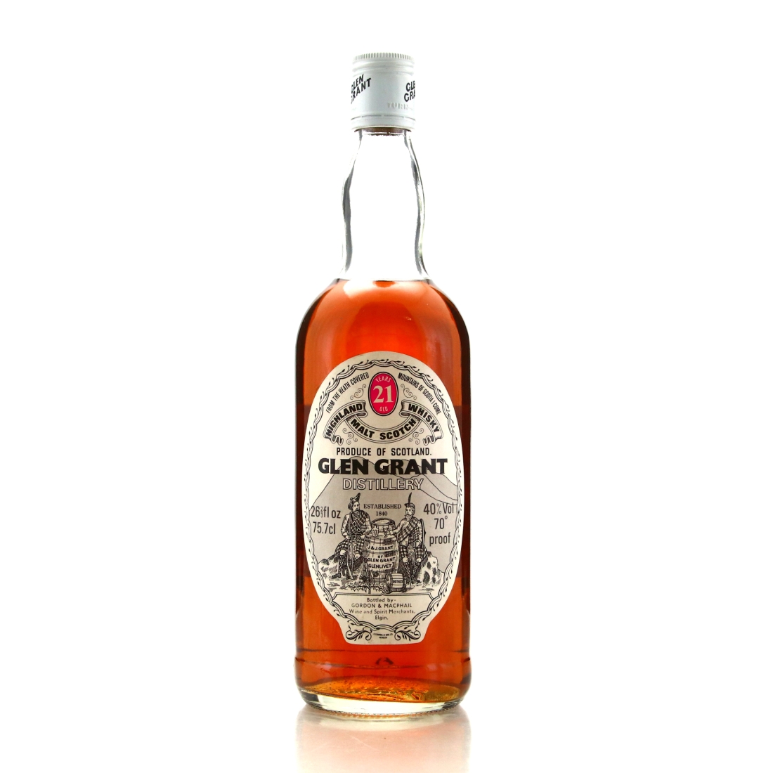 Glen Grant 21 Year Old Gordon and MacPhail 1970-80s