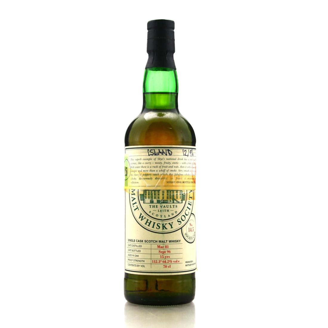 Talisker 1981 SMWS 15 Year Old 14.5